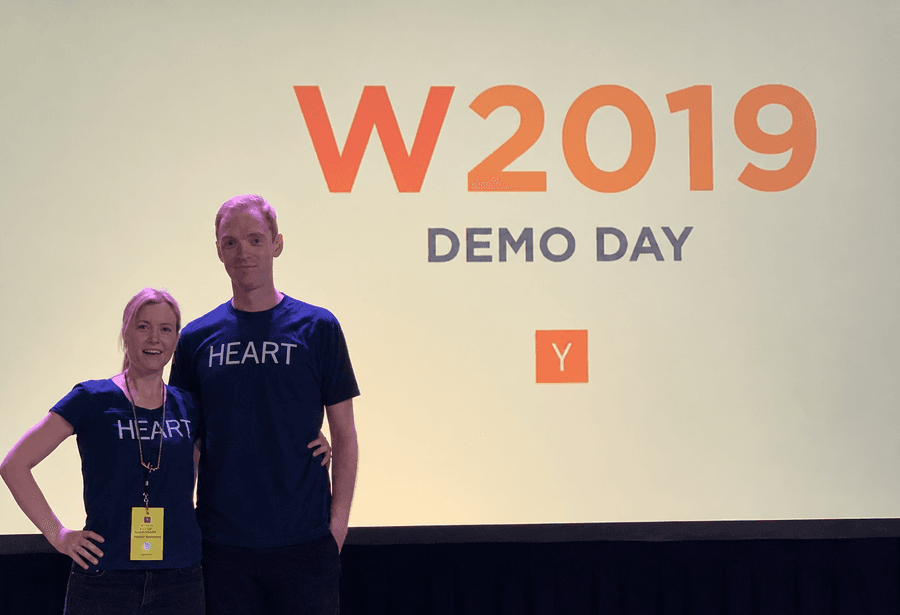 Heart Aerospace founders Anders and Klara Forslund inside the assembly hall