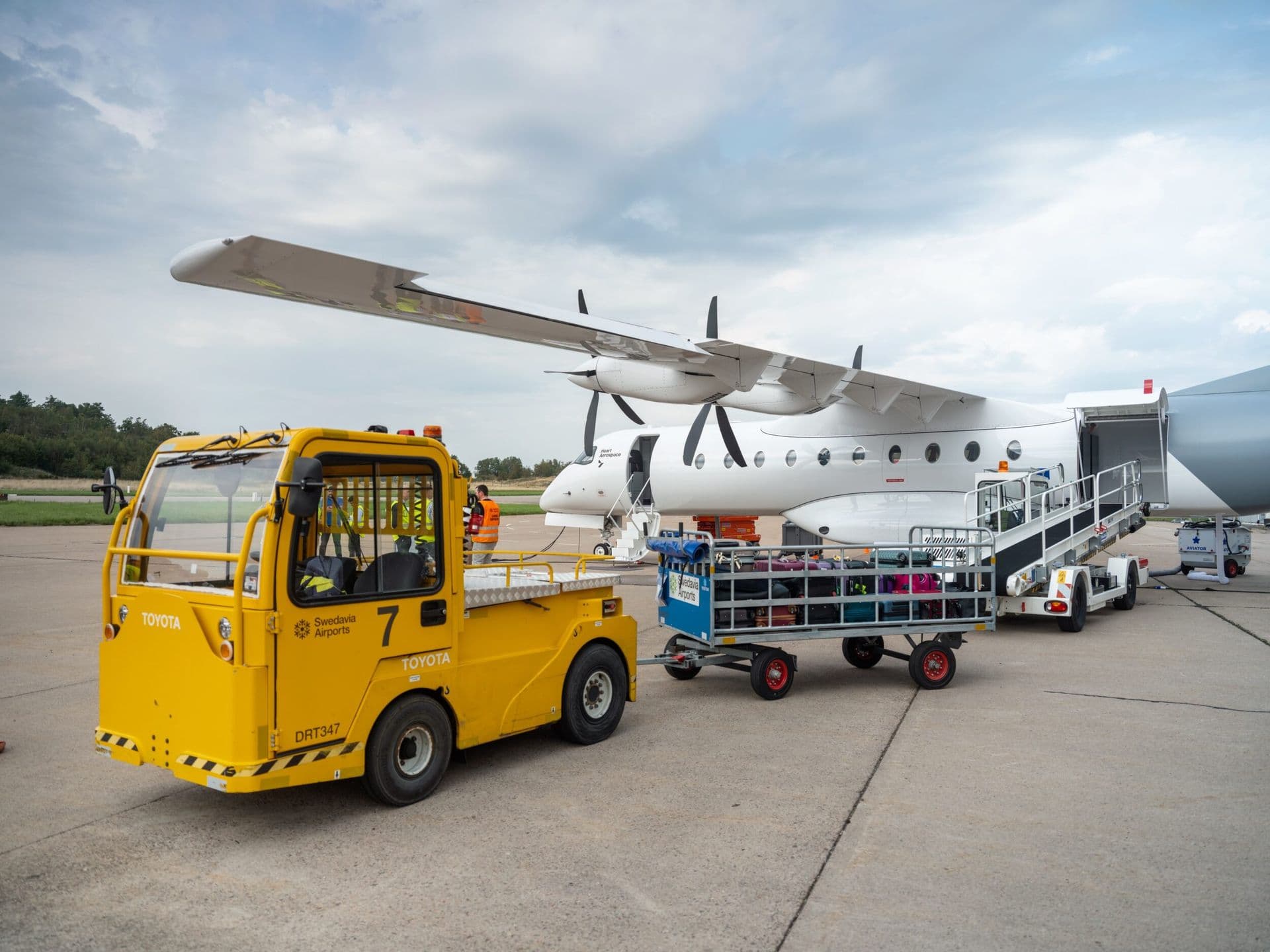 Heart Aerospace Completes Ground Support Procedure Tests for Electric Aircraft